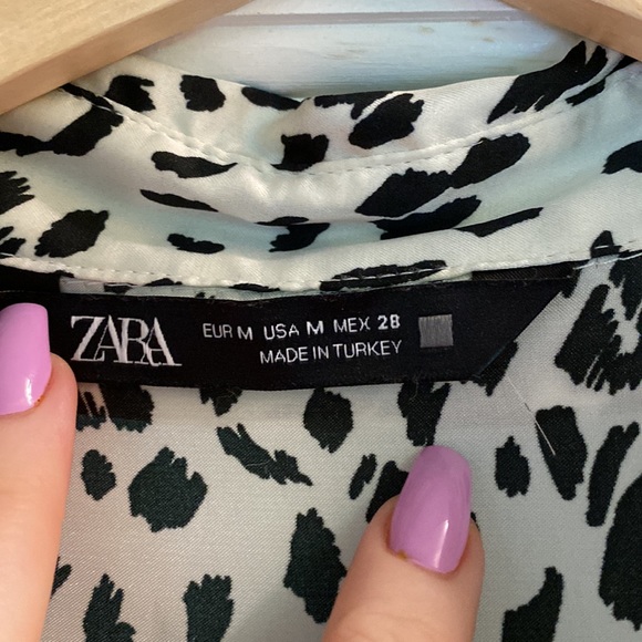 Silky feeling Zara top - Picture 2 of 5